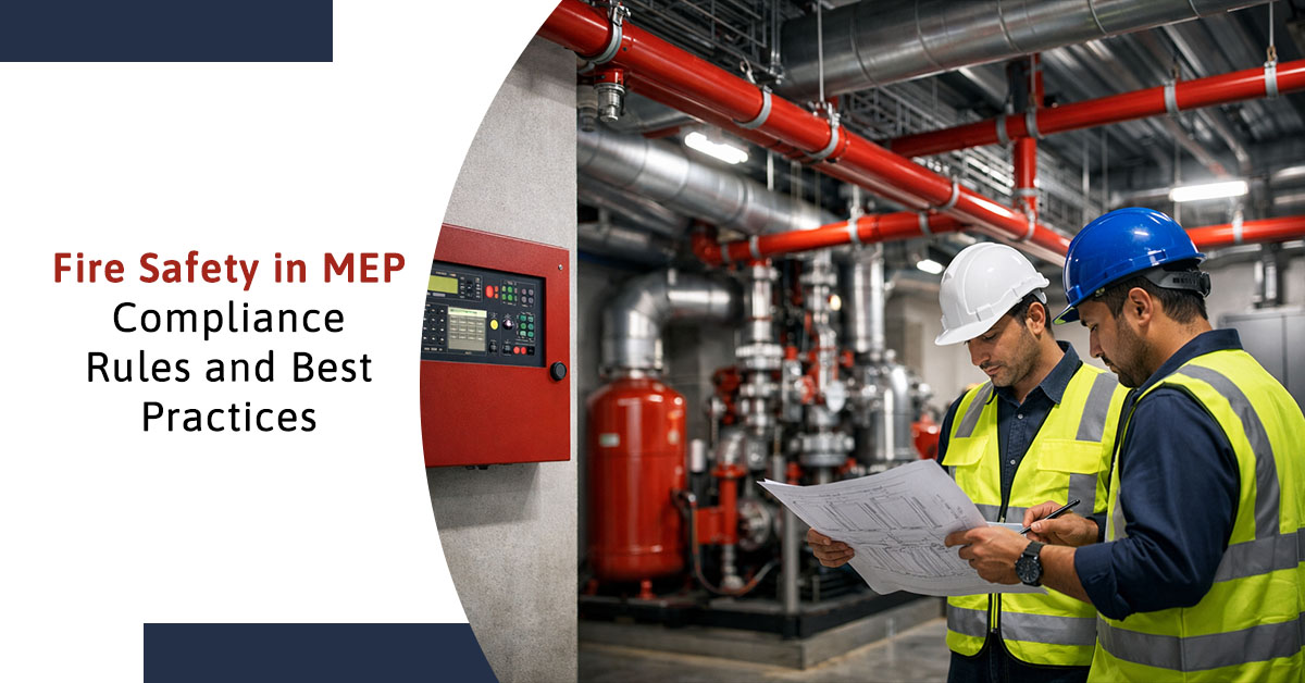 Fire Safety in MEP: Compliance Rules and Best Practices